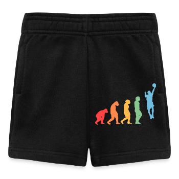 Joueurs de basket-ball Evolution Basketball - Short Bébé - noir - Devant