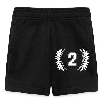 Numéro 2 - Short Bébé - noir - Devant
