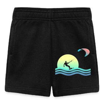 Windkind Kitesurfer - Baby Shorts - black - Front