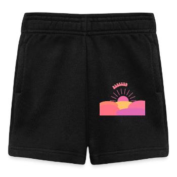 Gratitude for Every Day - Gift Idea - Baby Shorts - black - Front