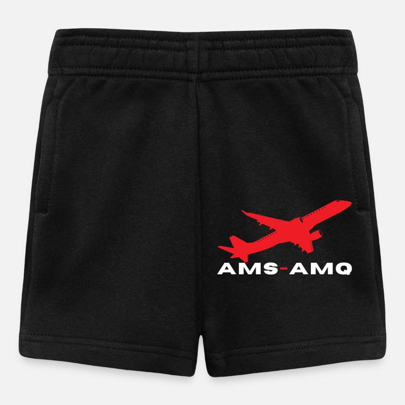 INDONET Amsterdam - Ambon - Short Bébé - noir