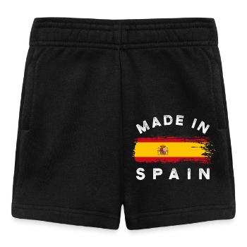 Fabriqué en Espagne - Drapeau de l’Espagne - Short Bébé - noir - Devant