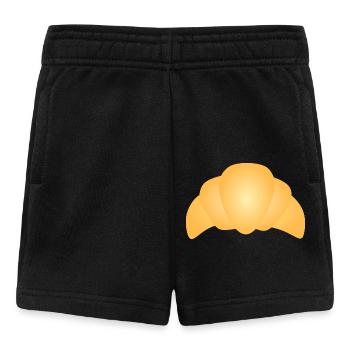croissant - Short Bébé - noir - Devant