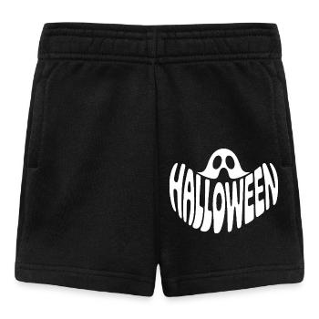 Ghost - Cool Halloween Logo - Baby Shorts - black - Front
