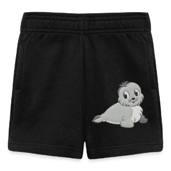 jouet en peluche Robbe - Short Bébé - noir - Devant
