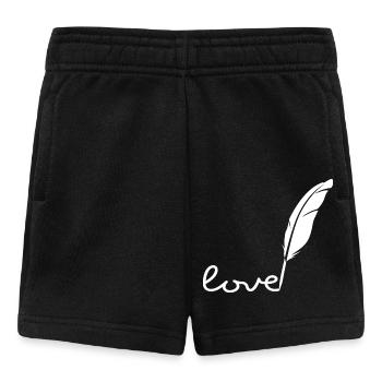 Feather Love - Baby Shorts - black - Front