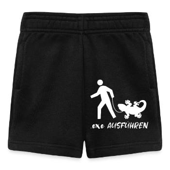 Exe Ausführen Admin Programmier Informatiker IT - Baby Shorts - Schwarz - Vorne