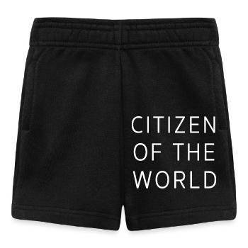 Citizen of the World World Citizen Travel Gift - Baby Shorts - black - Front