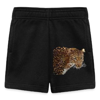 Leopard - Baby Shorts - black - Front
