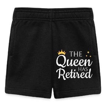 Retired Woman Queen Has Retired II - Baby Shorts - black - Front