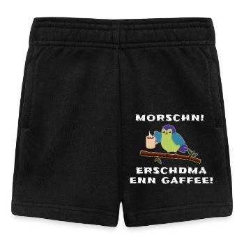 Sachsen Gaffee - Baby Shorts - Schwarz - Vorne