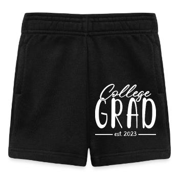 College Grad Est. 2023 Soirée de remise des diplômes - Short Bébé - noir - Devant