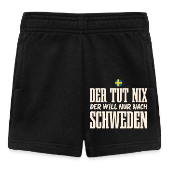 Schweden - Baby Shorts - Schwarz - Vorne