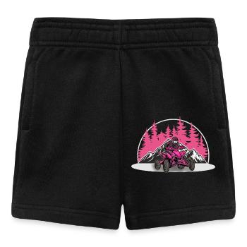 Quad ATV Offroad Quad Riders Women - Baby Shorts - black - Front