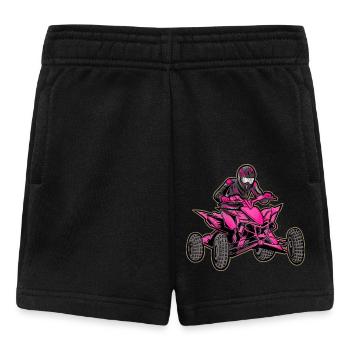 Quad ATV Offroad Quad Rider - Baby Shorts - black - Front