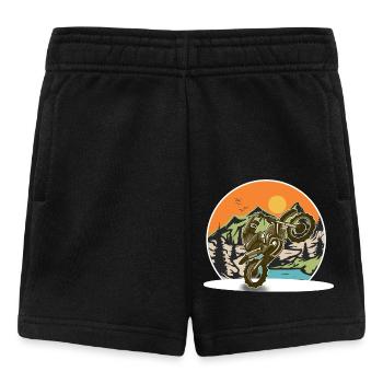 Motocross - Short Bébé - noir - Devant
