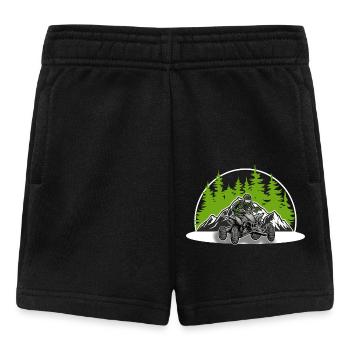 Quad ATV Offroad Quad Driver - Baby Shorts - black - Front