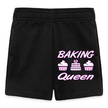 Backen - Baby Shorts - Schwarz - Vorne