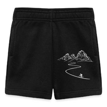 Dolomites Road Bike, Trois Sommets, Cyclistes sur route, Cyclisme - Short Bébé - noir - Devant