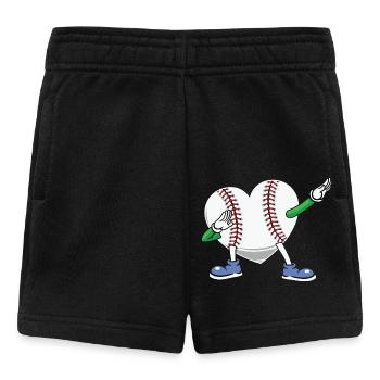 Baseball - Baby Shorts - Schwarz - Vorne
