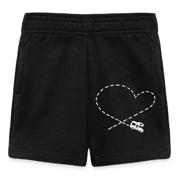 Camping-car Camperlove - Short Bébé - noir - Devant