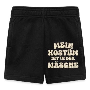 Karneval Fasching - Baby Shorts - Schwarz - Vorne
