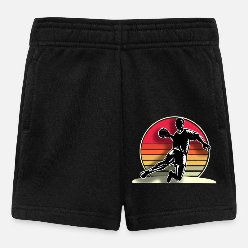 Handball Handballeur - Short Bébé - noir
