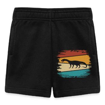 Dino Dinosaur - Baby Shorts - black - Front