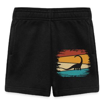 Dino Dinosaur - Baby Shorts - black - Front