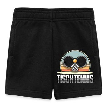 Tischtennis - Baby Shorts - Schwarz - Vorne