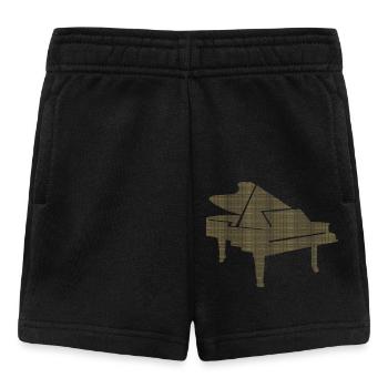 DNA Piano - Passion pour la musique classique - Short Bébé - noir - Devant