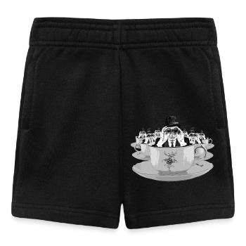 flying saucers - Baby Shorts - black - Front