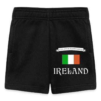 Ireland Irland - Baby Shorts - Schwarz - Vorne