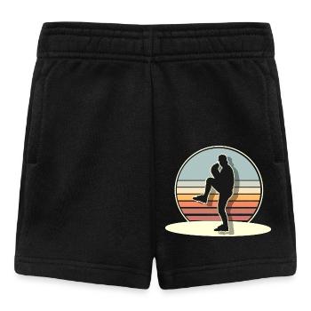 Baseball - Baby Shorts - Schwarz - Vorne