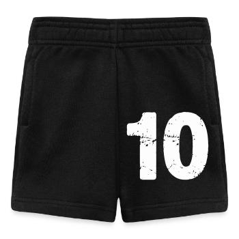 10 - Baby Shorts - Schwarz - Vorne