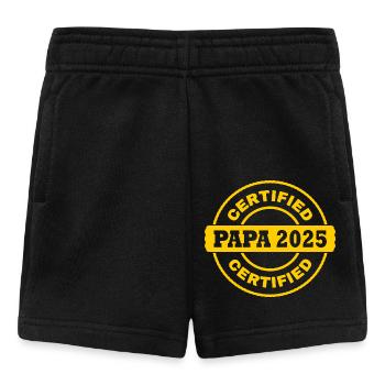 Papa 2025 - Baby Shorts - black - Front