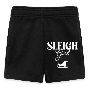 Schlittenmädchen - Baby Shorts - Schwarz - Vorne