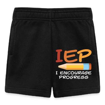 IEP SPED Lehrer Kunst | Lehrer für Sonderpädagogik - Baby Shorts - Schwarz - Vorne