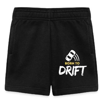 Né pour le drift - Short Bébé - noir - Devant