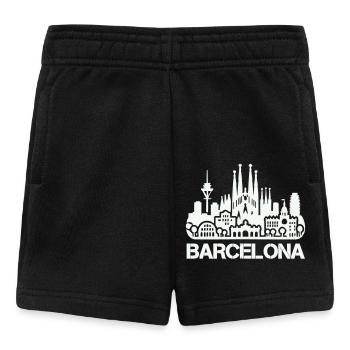 Horizon de Barcelone - Short Bébé - noir - Devant