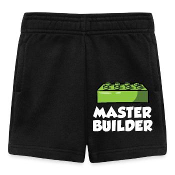Brick Builder Brick Building Master Builder - Baby Shorts - black - Front