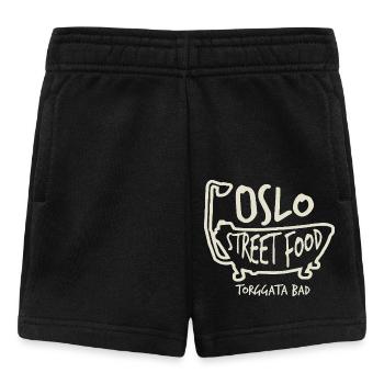 Oslo Street Food - Baby Shorts - Schwarz - Vorne