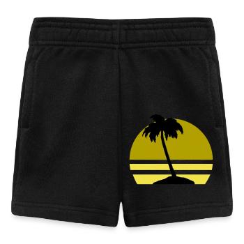 Île Palm - Short Bébé - noir - Devant