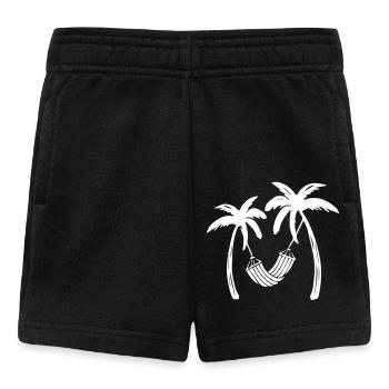 palms relax - Baby Shorts - Schwarz - Vorne