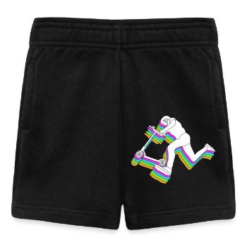 Scooter Roller - Baby Shorts - Schwarz - Vorne