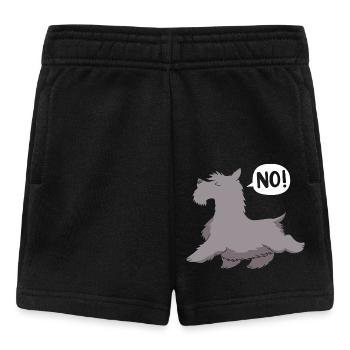 Terrier écossais - Short Bébé - noir - Devant