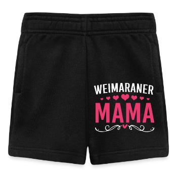 Weimaraner - Baby Shorts - Schwarz - Vorne