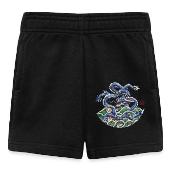Chinesisch_Drache_Verbotenen Stadt_Conglong1773 - Baby Shorts - Schwarz - Vorne