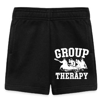 Gruppentherapie Rafting Abenteuer - Baby Shorts - Schwarz - Vorne