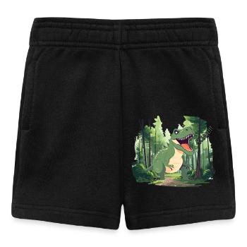 T-Rex - Baby Shorts - Schwarz - Vorne